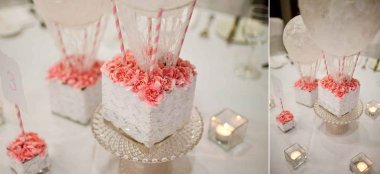 Hot Air Balloons Table Decorations At Mercure Nottingham Wedding Venue Gay Wedding Guide 9 380X174