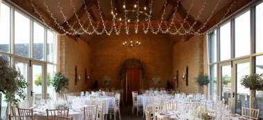 Internal Wedding Barn Layout Of Stratton Court Barn Wedding Venue Oxford Gay Wedding Guide 9 380X174