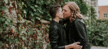 Jackie And Beth Lesbian Engagement Photography By Tawny Ballard Photography Via The Gay Wedding Guide 1 4 380X174