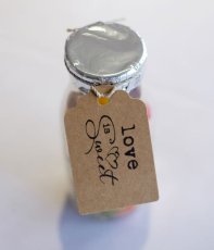 Jellybean Wedding Favours At Emily Jodie Lesbian Wedding Devon At Ocean Kave Copyright Michael Wells Via The Gay Wedding Guide 3 5 197X230