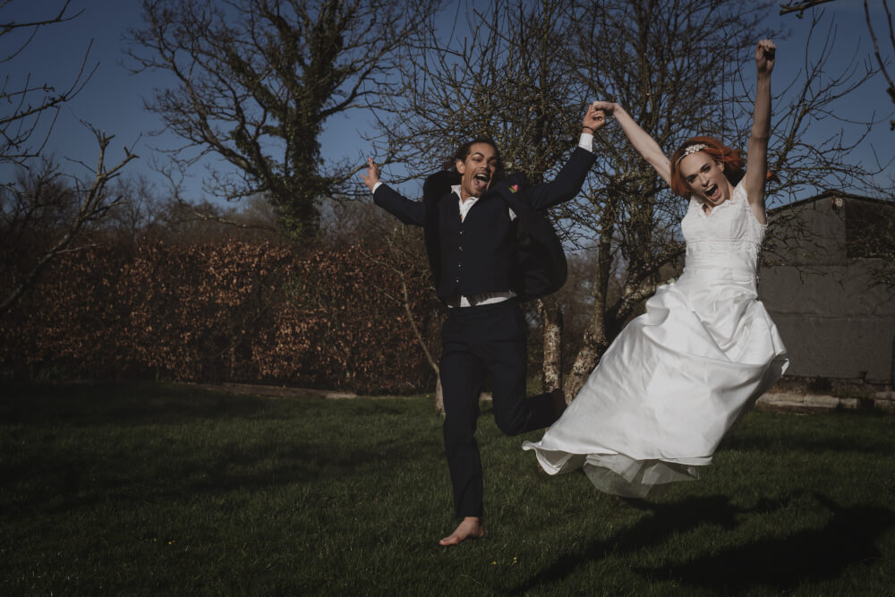 Jess Mark jump Transgender wedding styled shoot gay wedding guide 8