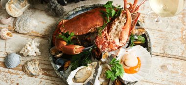 Jetty Brighton Restaurant Gallery Seafood Platter At Gay Friendly Wedding Venue In Brighton 9 380X174