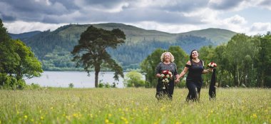 Karen Elena Lake Lesbian Wedding Photography Lake District Wedding Photographer Chris Freer Images Gay Wedding Guide 6 380X174