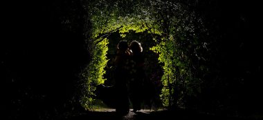 Karen Elena Silhouette Lesbian Wedding Photography Lake District Wedding Photographer Chris Freer Images Gay Wedding Guide 6 380X174