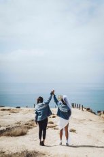 Kim And Kaycee Customised Denim Jackets Lesbian Wedding Photography By Ruffmedia Via The Gaywedding Guide 1 5 153X230