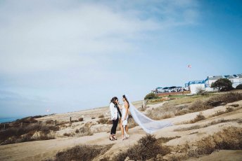 Kim And Kaycee Kiss Hand Lesbian Wedding Photography By Ruffmedia Via The Gaywedding Guide 1 5 344X230