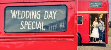 Lesbian Brides On London Bus By Lesbian Wedding Photography Daria Nova Photography Via Gay Wedding Guide 6 380X174