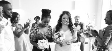 Lesbian Wedding At Clissold House Stoke Newington Wedding Venue N16 Via The Gay Wedding Guide 9 380X174