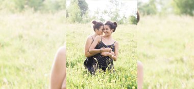 Lesbian Engagement Shoot 2 In Field Photo Copyright Michael Love Lesbian Wedding Photographer Ireland 6 380X174