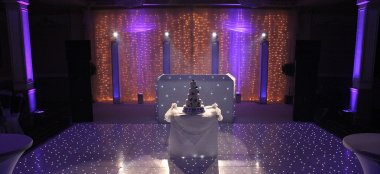 Lighting Over Cake At Down Hall Country House Hotel Hatfield Heath Gay Wedding Venue Hertfordshire Ceremony 9 380X174