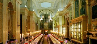 Long Library At Blenheim Palace Wedding Venue Oxfordshire Gay Wedding Guide 9 380X174