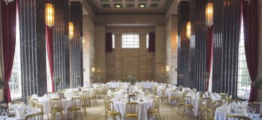 Marble Hall Reception At Temple Of Peace Cardif Wedding Venue Unique Via The Gay Wedding Guide 9 380X174