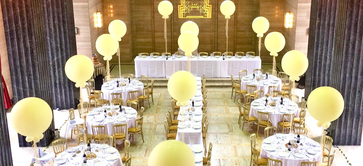 Marble Hall yellow reception at Temple of Peace Cardif wedding venue unique via The Gay Wedding Guide 9