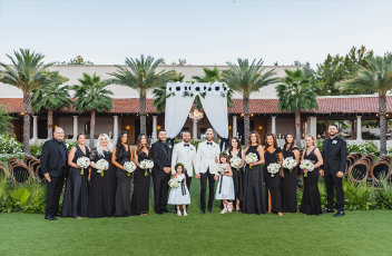 Matt And Nick Gay Barbie Wedding Groupo Shot Image By Leland Gebhardt Photography Via Gay Wedding Guide 2 5 352X230