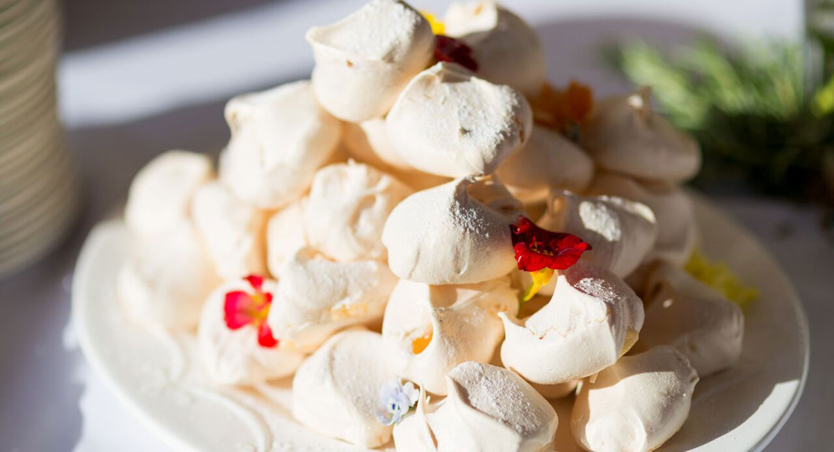 Meringues at the Lesbian Wedding of Isabelle and Susie copyright Jennifer Bedlow Photography via The Gay Wedding Guide 3 5