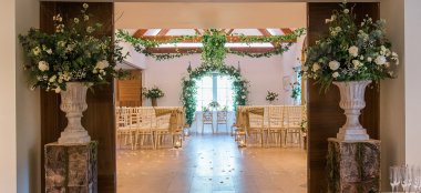 Montrose Suite Wedding Ceremony Space At Cotswold Wedding Venue Cotswold House Hotel Gloucestershire Gay Wedding Guide 9 380X174