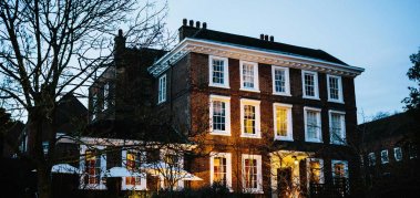 Night Shot Of Private House Wedding Venue London Gay Wedding Guide 9 379X179
