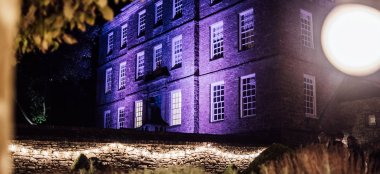 Night View At Kingston Estate Country House Wedding Venue Devon Gay Wedding Guide 9 380X174