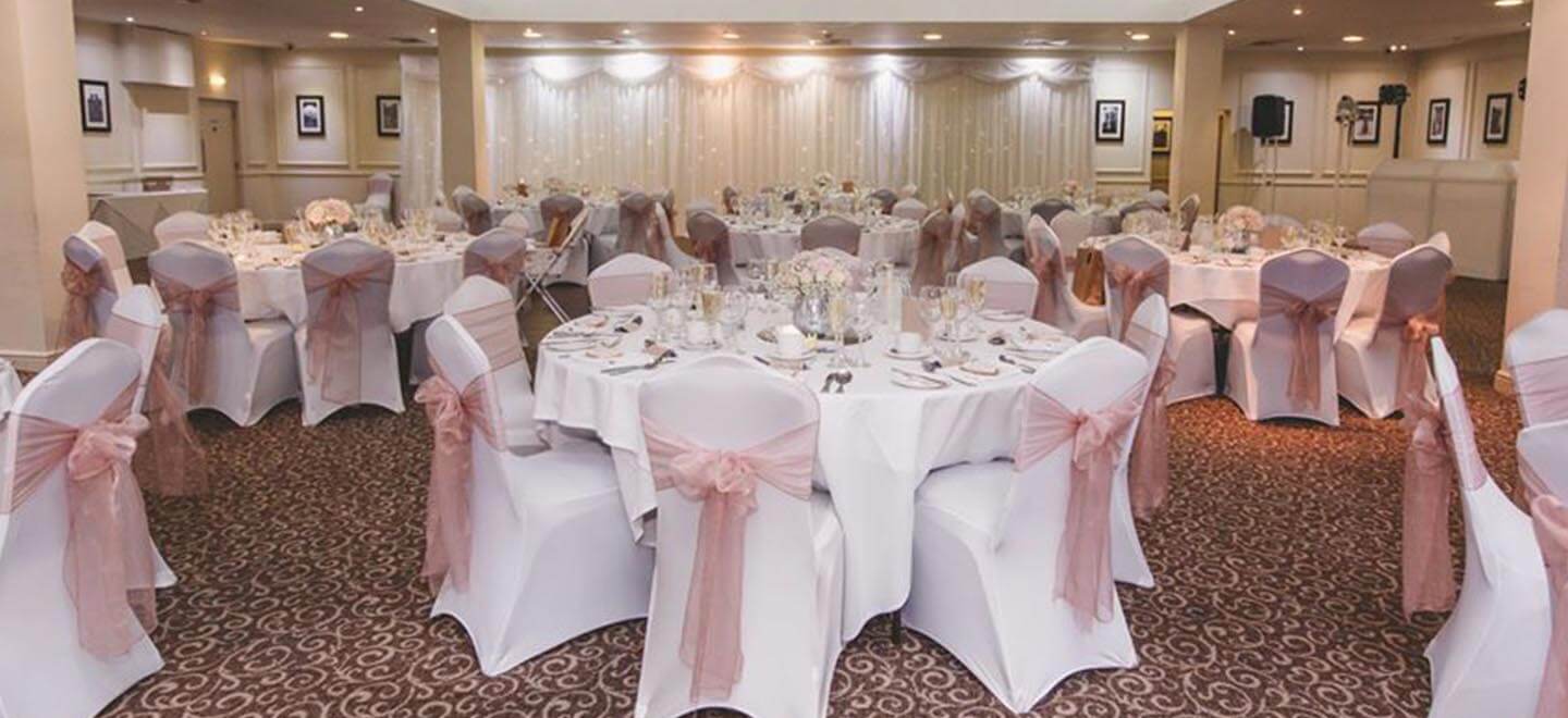 Pink wedding theme at Mosborough Hall Sheffield Wedding Venue Yorkshire Gay Wedding Guide 9