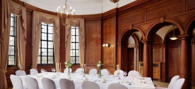 Private Dining Room Layout At The Grand Hotel Spa York Wedding Venue Via Gay Wedding Guide 9 380X174