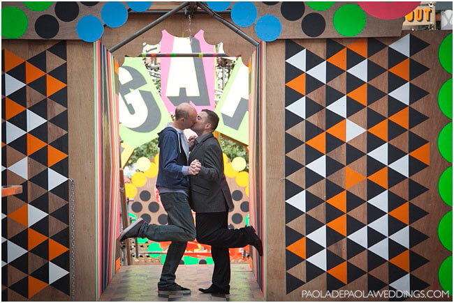 Real gay engagement Paul and Richard Southbank kissing gap gay wedding photographer Paola De Paola copyright Paola de Paola 3 4