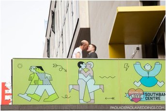 Real Gay Engagement Paul And Richard Green Love Wall Gay Wedding Photographer Paola De Paola Copyright Paola De Paola 3 4 343X230