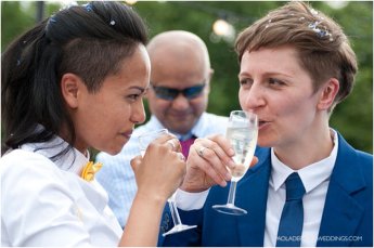 Real Gay Weddings Champagne Alex And Audrey Lesbian Wedding Photographer Paola De Paola Copyright Paola De Paola 3 5 345X229