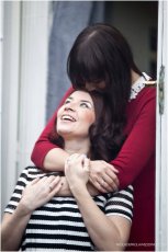 Real Lesbian Engagement Sarah And Karen Kiss Gay Wedding Photographer Paola De Paola Copyright Paola De Paola 3 4 153X230