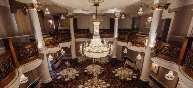 Reception Layout At Night At St Ermins Hotel Westminster Wedding Venue Sw1 Gay Wedding Guide 9 380X174