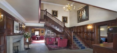 Recption Area Of The Quorn Country Hotel Leicestershire Wedding Venue Quorn Via The Gay Wedding Guide 9 380X174