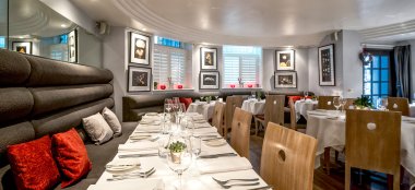Restaurant At Drakes Brighton Boutique Hotel And Wedding Venue In Brighton Via Gay Wedding Guide 2 9 380X174