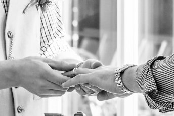 Ring Exchange At Danny And Andy Real Gay Wedding Image Copyright Dk Ashton Photography Via Gay Wedding Guide 2 5 344X230