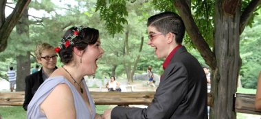 Rivka And Dani Central Park Wedding Cop Cot Couple 4 3 5 380X174