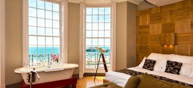 Room 104 At Drakes Brighton Boutique Hotel And Wedding Venue In Brighton Via Gay Wedding Guide 1 9 380X174