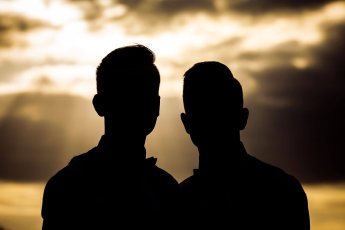 Sam And Kyles Gay Wedding Photos Sunset Silhouettes Image Copyright Shooting Pixels Featured On The Gay Wedding Guide 3 5 345X230