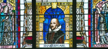 Shakespeare Hall Stained Glass Window At Wedding Venue Manchester Central Library A Unique Wedding Venue In Manchester 9 380X174