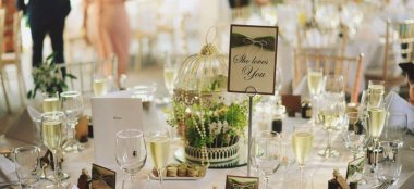 She Loves You Table Sign At Hilton Chester Wedding Venue Chester Gay Wedding Guide 9 380X174