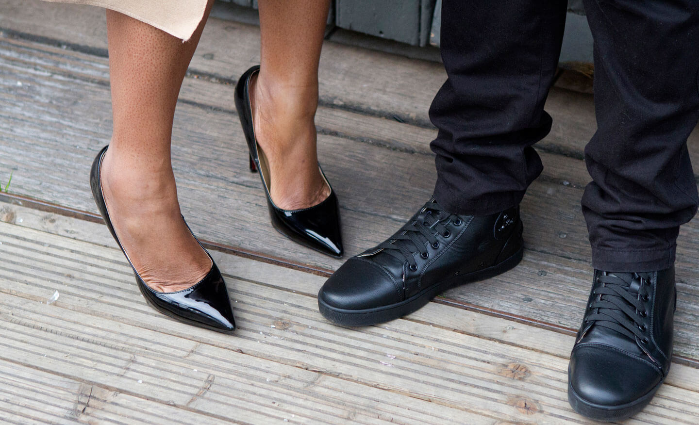 Shoes Allison and Naomi engagement shoot copyright Hazel Buckley Photography via The Gay Wedding Guide 3 4