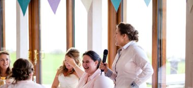 Speeches At Emily Jodie Lesbian Wedding Devon At Ocean Kave Copyright Michael Wells Via The Gay Wedding Guide 3 5 380X174