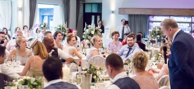 Speeches At Wickwoods Country House And Spa West Sussex Wedding Venue Gay Wedding Guide 9 380X174