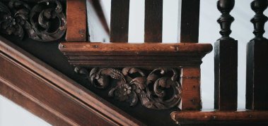 Stair Detail At Private House Wedding Venue London Gay Wedding Guide 9 379X179