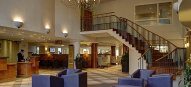 Staircase At Kenwood Hall Hotel Sheffield Wedding Venue Yorkshire Gay Wedding Guide 9 380X174