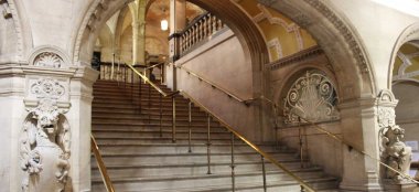 Staircase At Oxford Town Hall Wedding Venue Oxford Gay Wedding Guide 9 380X174