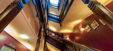 Stairwell At Mercure Nottingham Wedding Venue Gay Wedding Guide 9 380X174