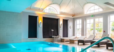 Swimming Pool At Cotswold Wedding Venue Cotswold House Hotel Gloucestershire Gay Wedding Guide 9 380X174