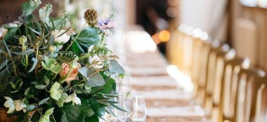Table Flowers At Burley Manor Gay Wedding Venue In Hampshire Via The Gay Wedding Guide 9 380X174
