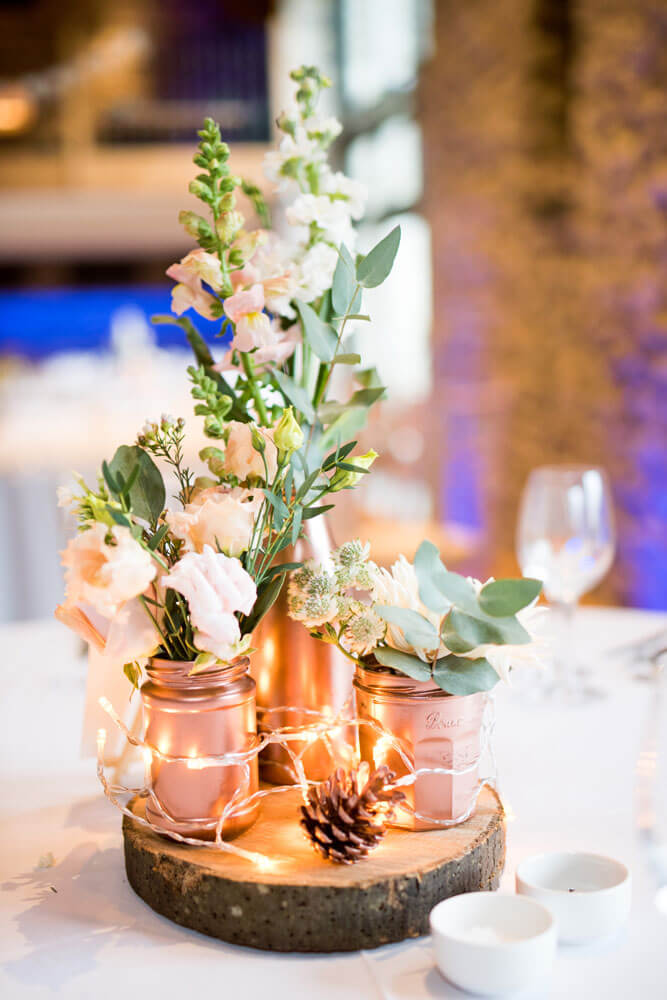 Table decoration fo David and Stephen real gay wedding image by Ryan Welch Photography via the Gay Wedding Guide 1 5
