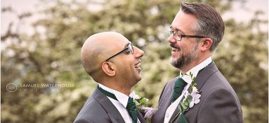 Taj And Will Same Sex Marriage Yorkshire At Yorebridge House Photo Copyright Of Samuel Waterhouse Photography 9 380X174