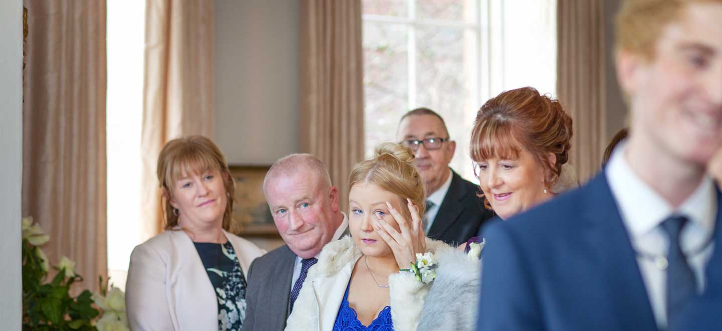 Tearful wedding guests at real gay wedding image copyright Mirror Imaging Photography via the Gay Wedding Guide 3 5