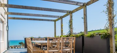 Terrace At Polpier Cornwall Wedding Venue Via The Gay Wedding Cornwall Guide 9 380X174